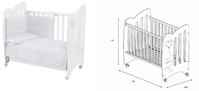 Medidas cuna micuna wonderful