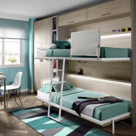Habitación Juvenil Abatible 112